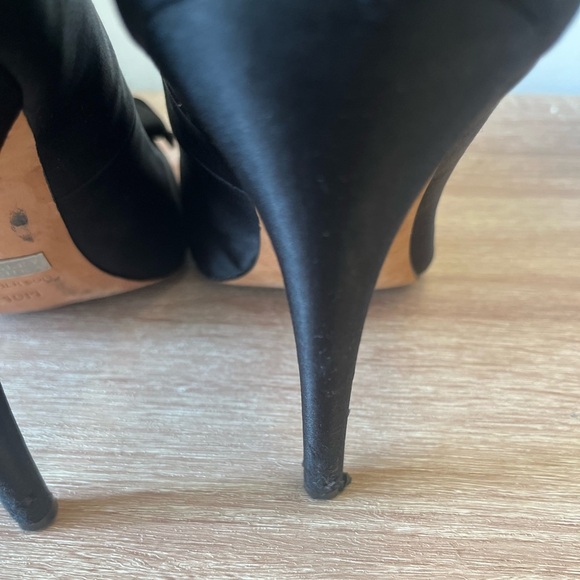 Badgley Mischka Black Heels - Picture 7 of 12